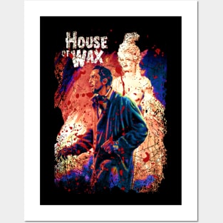 Vincent's Vision Unmasking The Terrors Within House Of Wax Posters and Art